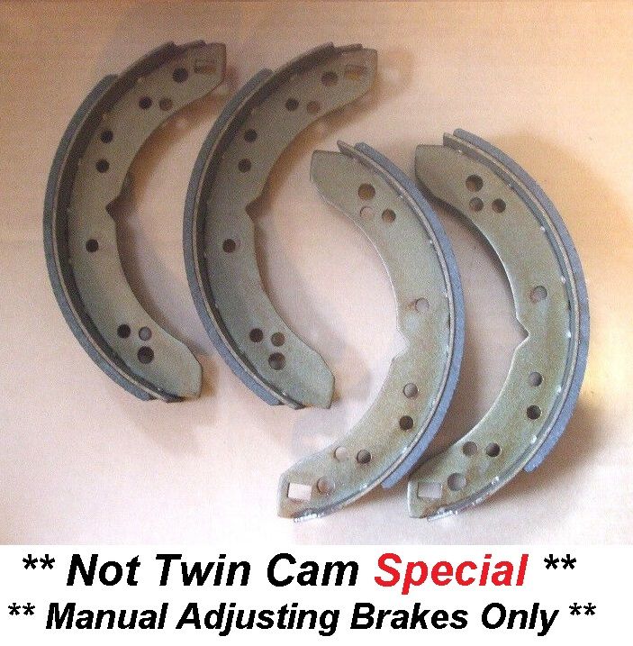 REAR BRAKE SHOES SET (Lotus Europa) (Ser 1, 2 & Twin Cam) (1966- 72 Only) 